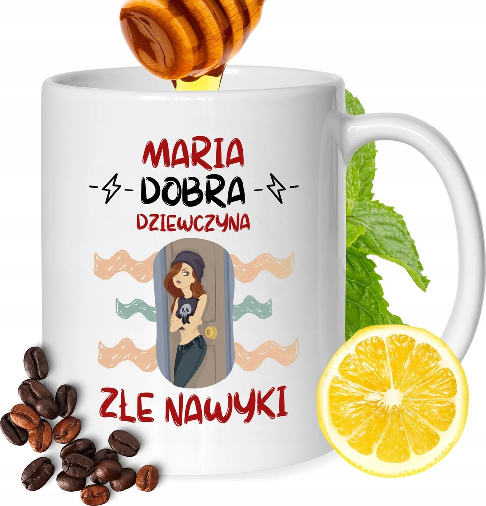 Bögre Mária Barátnő Feleség Barátnő Ajándék Nyomtatott Fehér 330ml