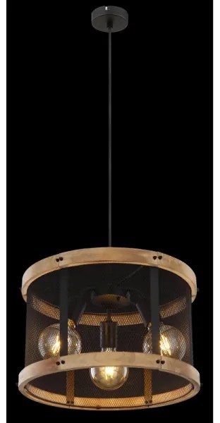 Globo 15661H1 - Csillár zsinóron JEANIE 3xE27/40W/230V átm. 40 cm