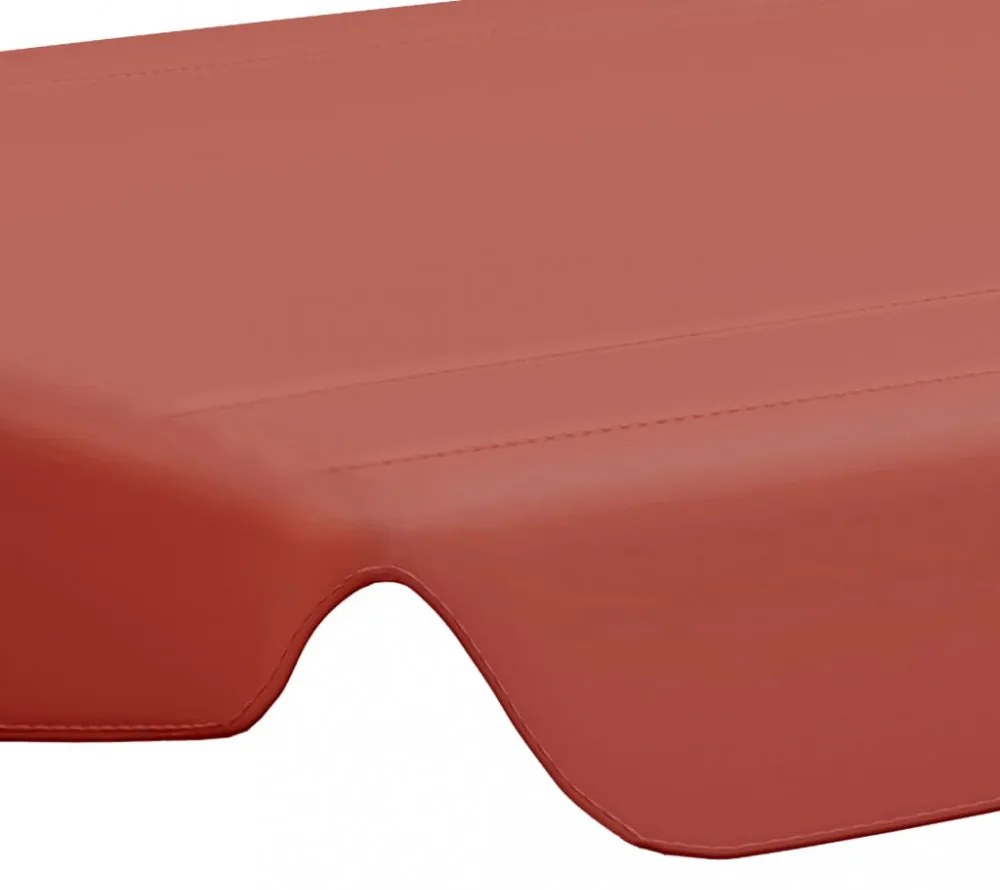 terrakotta csere ponyva kerti hintaágyhoz 188/168 x 145/110 cm
