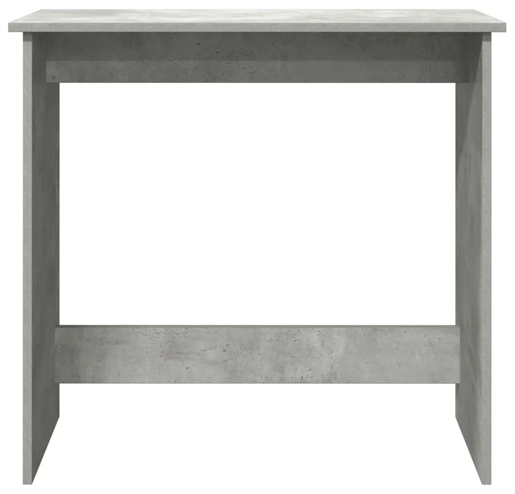 betonszürke forgácslap íróasztal 80 x 40 x 75 cm