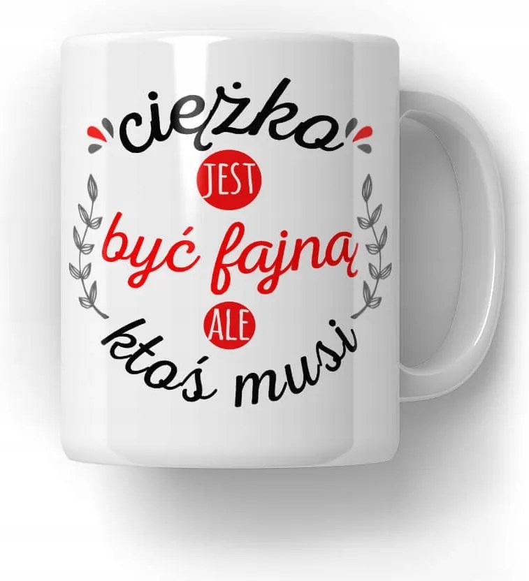 Bögre Nehéz jó fejnek lenni Vicces Ajándék 18-99 Ajándék