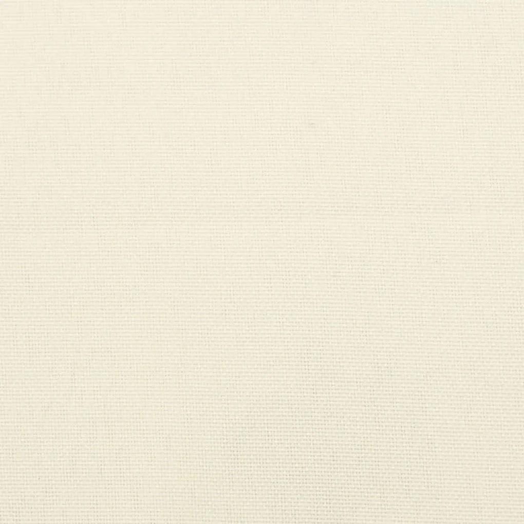 krémszínű szövet raklappárna 60 x 60 x 12 cm