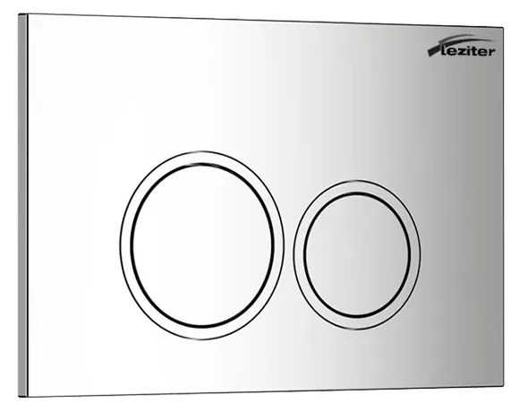 Roya 082 króm WC nyomólap