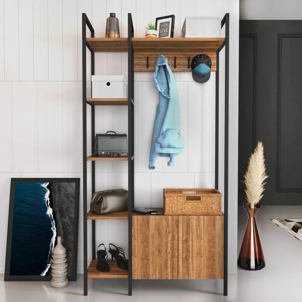 Doga - Walnut, Black