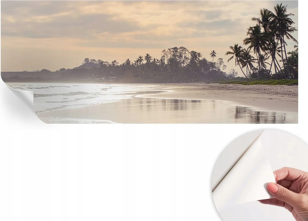 Dekoratív Öntapadós Tapéta Divatos Minták Tengerparti Reggel 250x104 cm