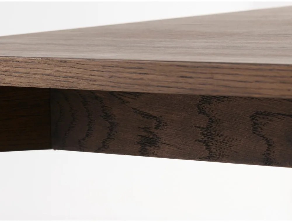 Barna bővíthető étkezőasztal 95x180 cm Arun – Unique Furniture