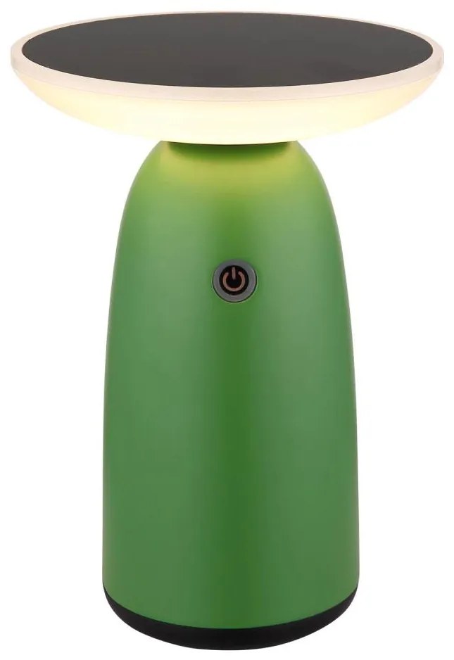 Globo 36625G - LED dimmelhető napelemes érintőlámpa LED/10W/3,7V IP54 zöld