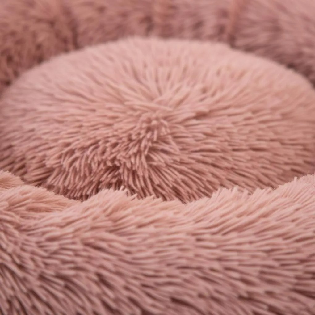 Ponchik kerek kutyafekhely, 50 cm, rózsaszín