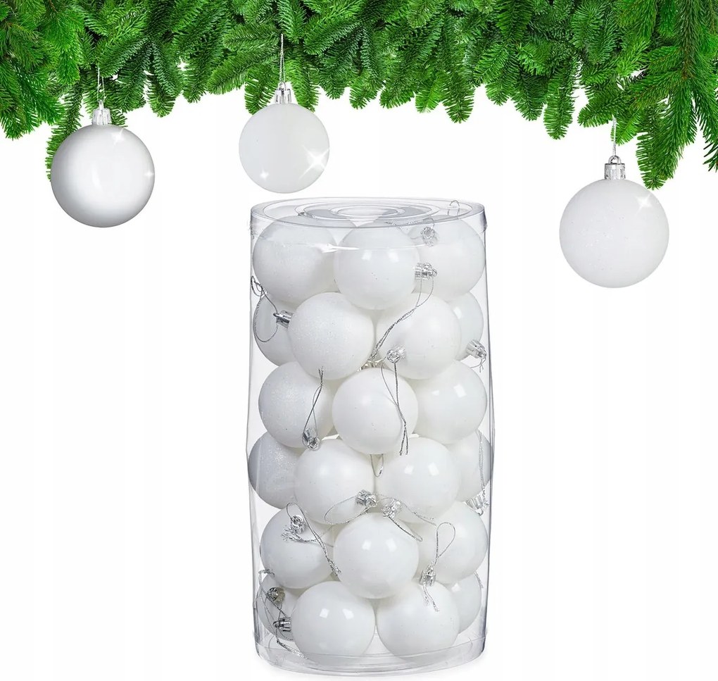 Karácsonyfadísz Szett 30 Db-os Karácsonyfadísz