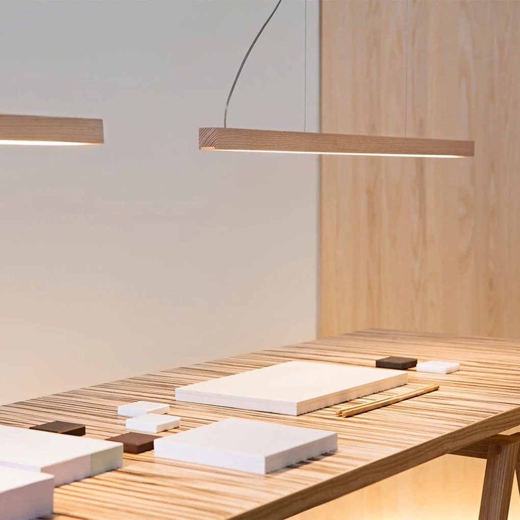 Függeszték LED40, többféle változat - TUNTO Modell: 1000 mm fehér hamu, olajviasz