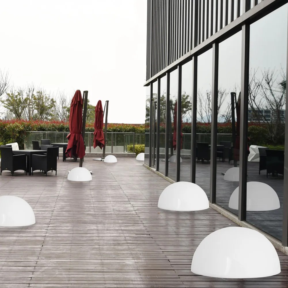 Deuba 3 db LED-es félköríves napelemes lámpa készlet