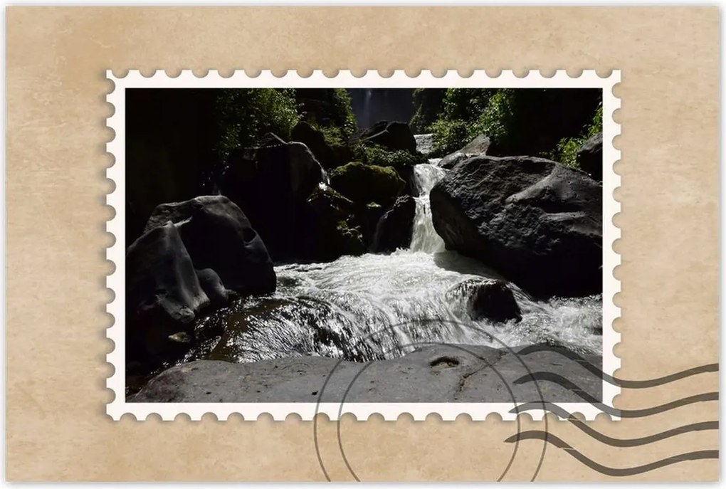 Poszterek 60x40 Peguche vízesés Ecuador