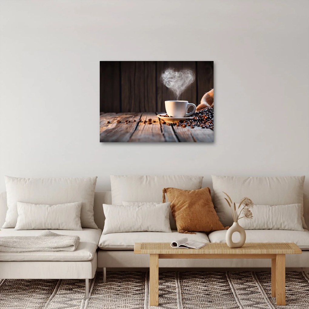 Kép - Kávé idő (70x50 cm)