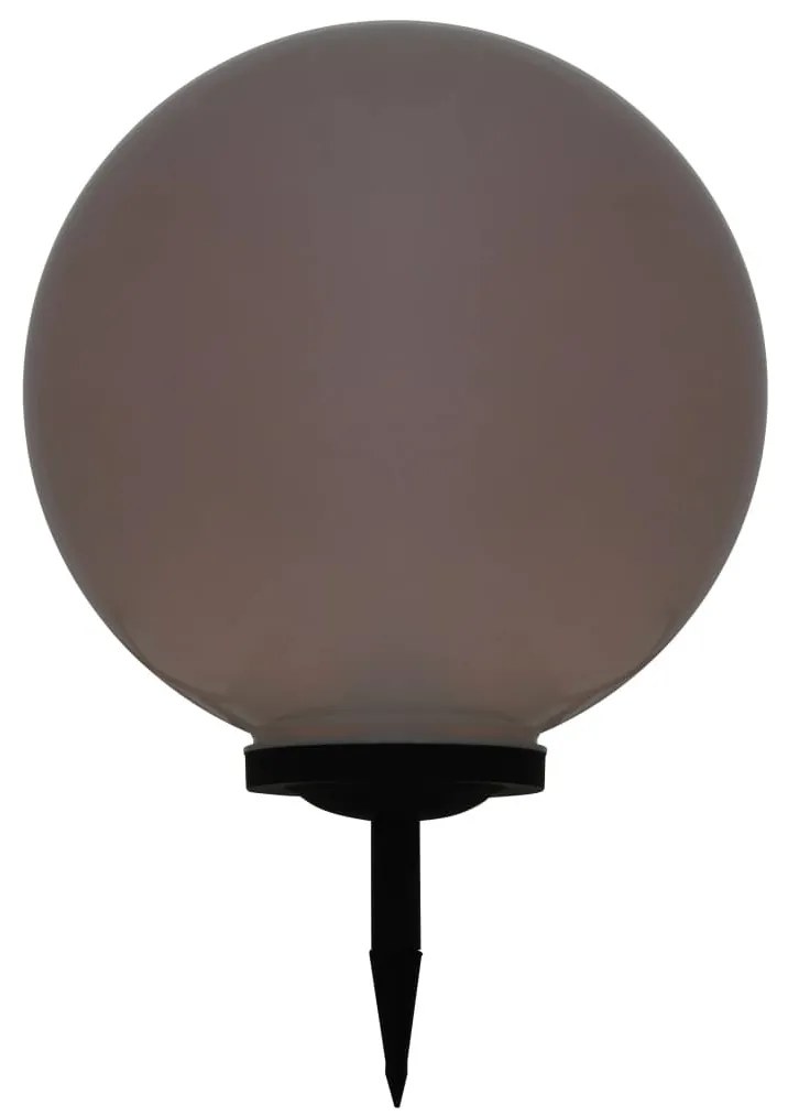 napelemes kültéri LED gömblámpa, 50 cm RGB