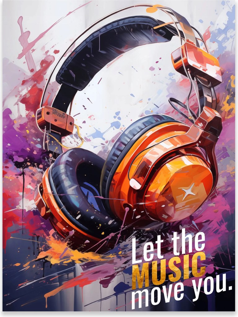 Fali Poszter Ifjúsági Zene Gyerekek Falikép Keret Nélkül 40x30