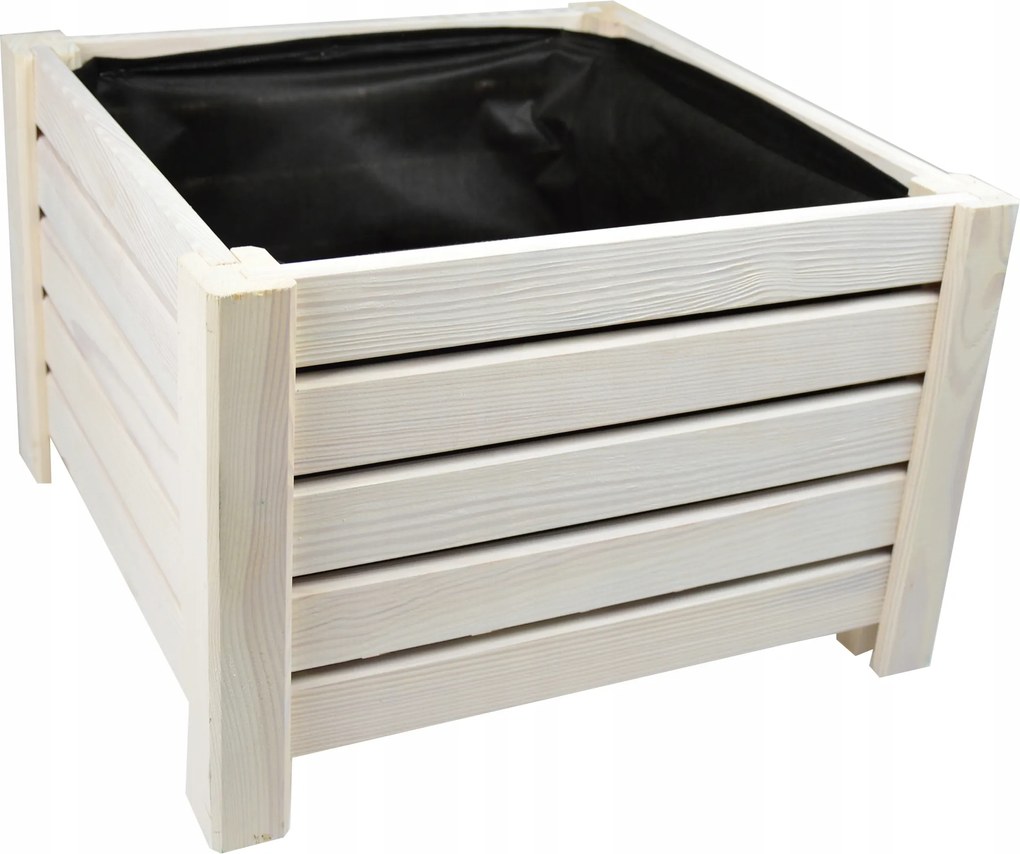 Fa Virágtartó láda fa 38 cm