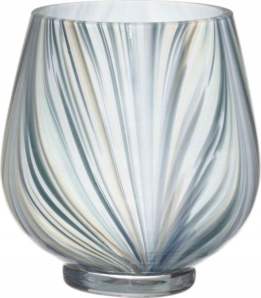 Üvegváza Kék Nátrium Magasság 14,5 x 13,5 CM Beltéri