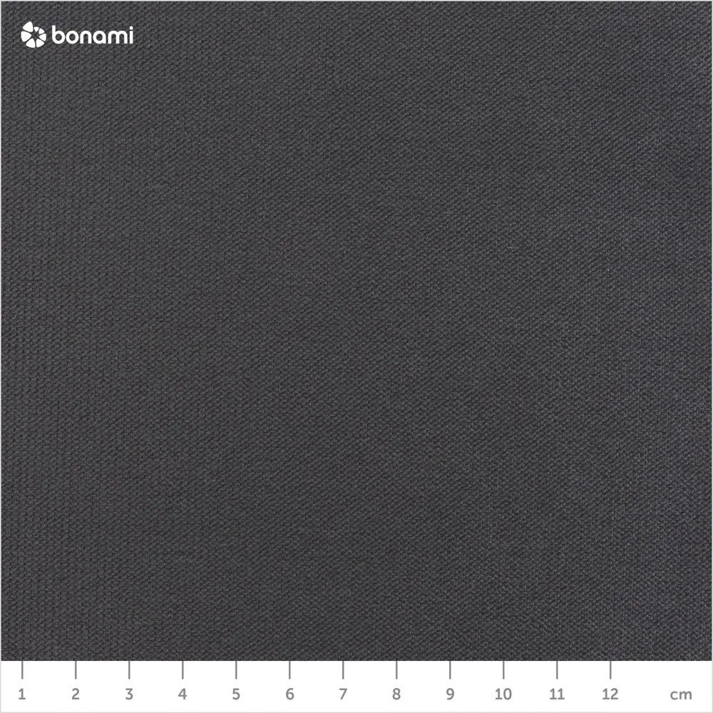 Sötétszürke bársony kinyitható sarokkanapé (jobb oldali) Lofty Lilly – Miuform