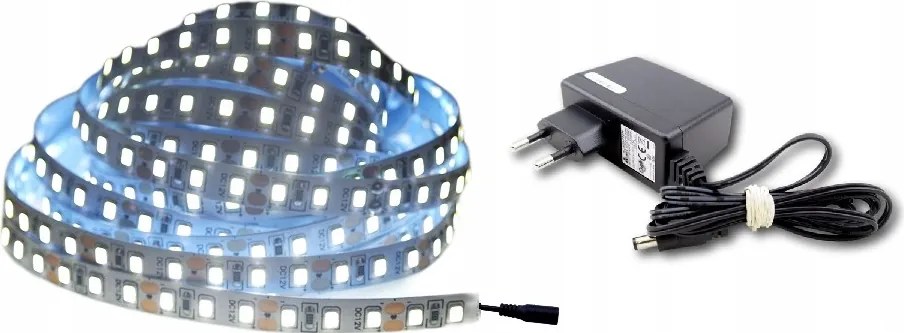 Led szalag szett 2835 120LED fehér természetes konyhabútor világítás 2m