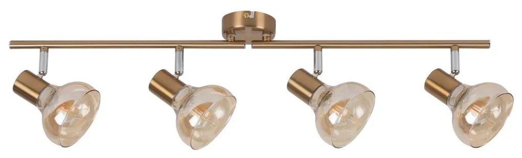 Rabalux 5550 - Spotlámpa HOLLY 4xE14/40W/230V arany