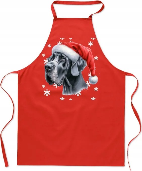 Konyhai kötény Német kutya Divatos nyomtatás Karácsonyi ajándék