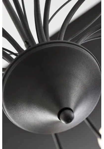 Jupiter 2057 - Láncos csillár GLORIOSA 15xG9/14W/230V fekete