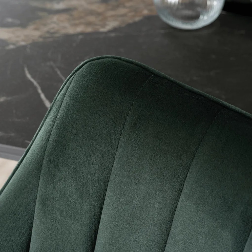 Forgó Étkezőszék Zöld Színben. MUMBAI