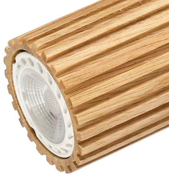 Brilagi - MODERN WOOD spotlámpa 2xGU10/8W/230V fa/fehér