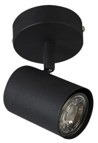 Okos spotlámpa fekete, WiFi GU10 állítható - Jeana