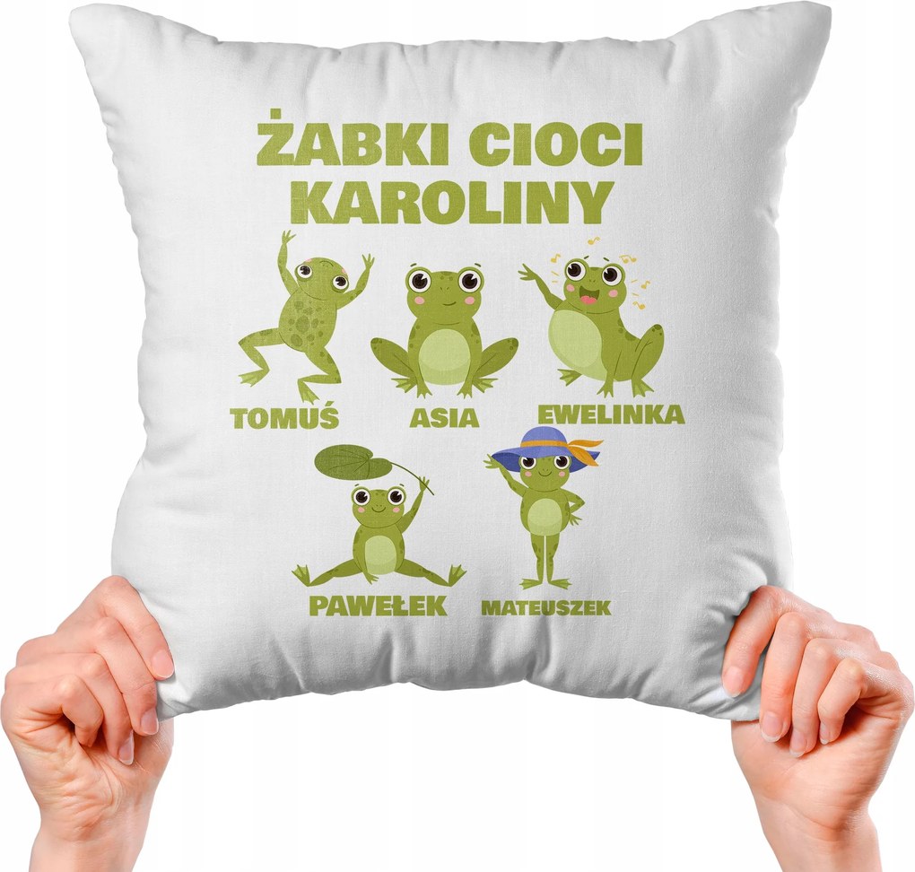 Béka Néni Párna Ajándék Nagynéninek Saját név