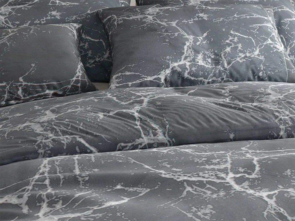 Tempesta szürke pamut ágyneműhuzat