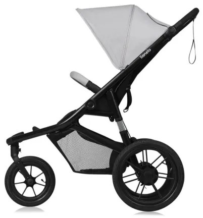 Lionelo - Sport babakocsi AZURA fekete/szürke