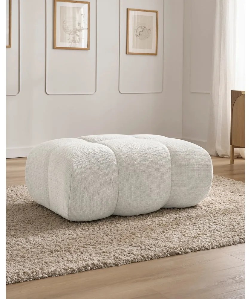 Fehér zsenília lábtartó Ivane – Bobochic Paris