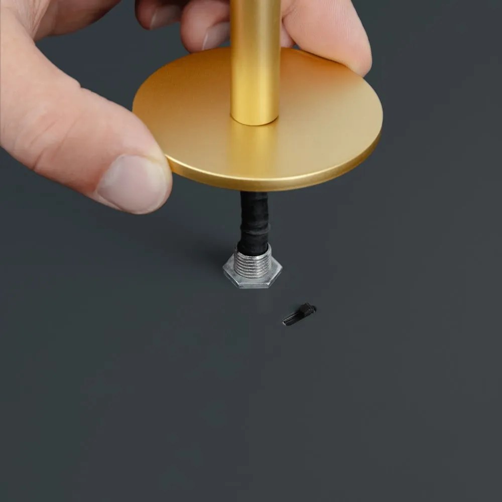 Antracitszürke fém LED dimmelhető függőlámpa fém búrával ø 31 cm Asteria Plus – UMAGE