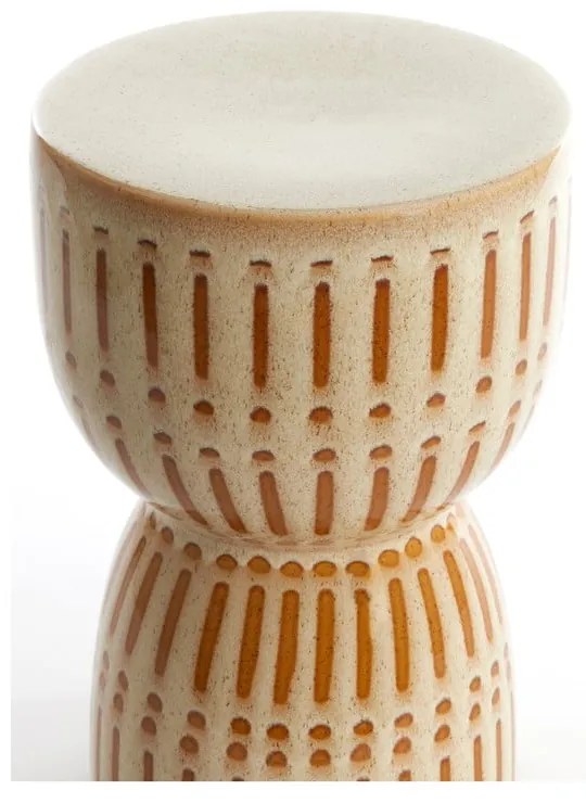 Kerámia kerek tárolóasztal ø 28,5 cm Finca – Light & Living