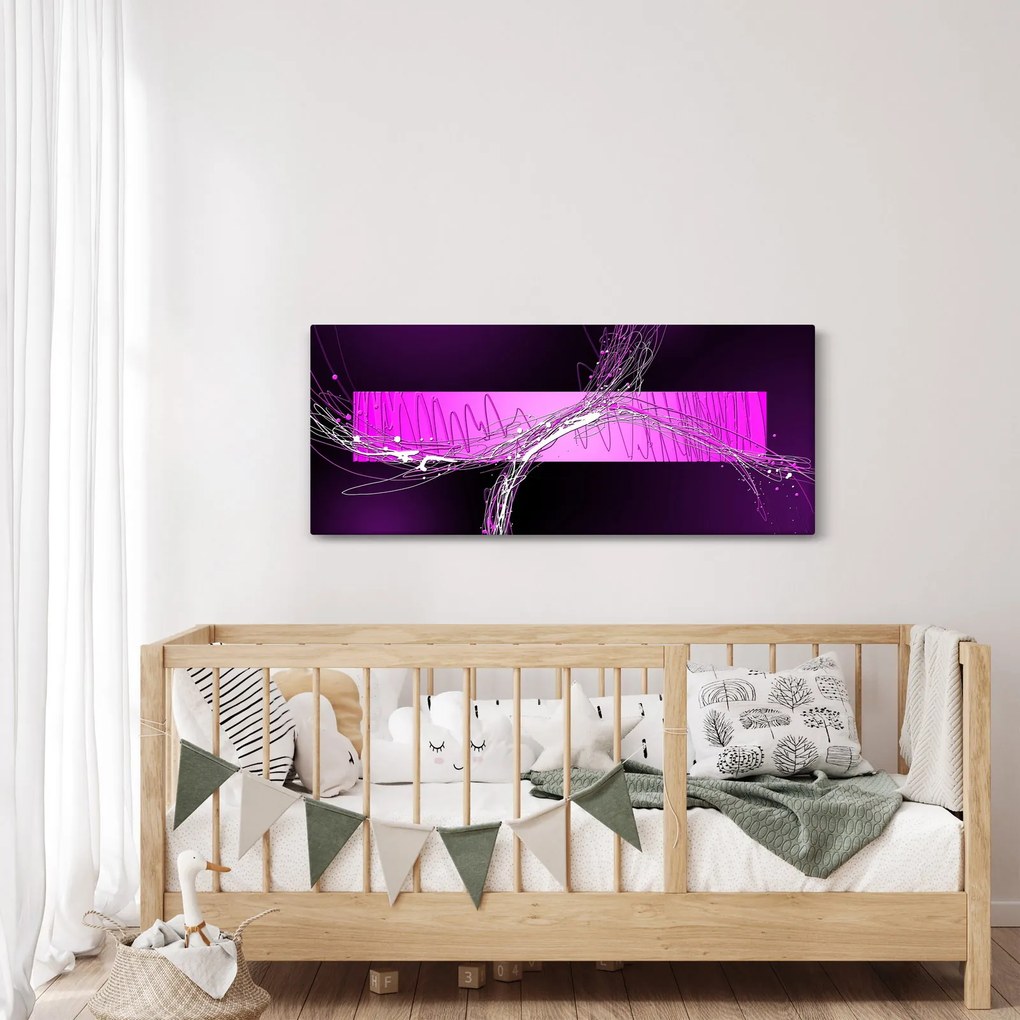 Absztrakt kép (120x50 cm)