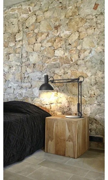 DFTP by Nordlux - Asztali lámpa ARKI 1xE27/60W/230V fekete