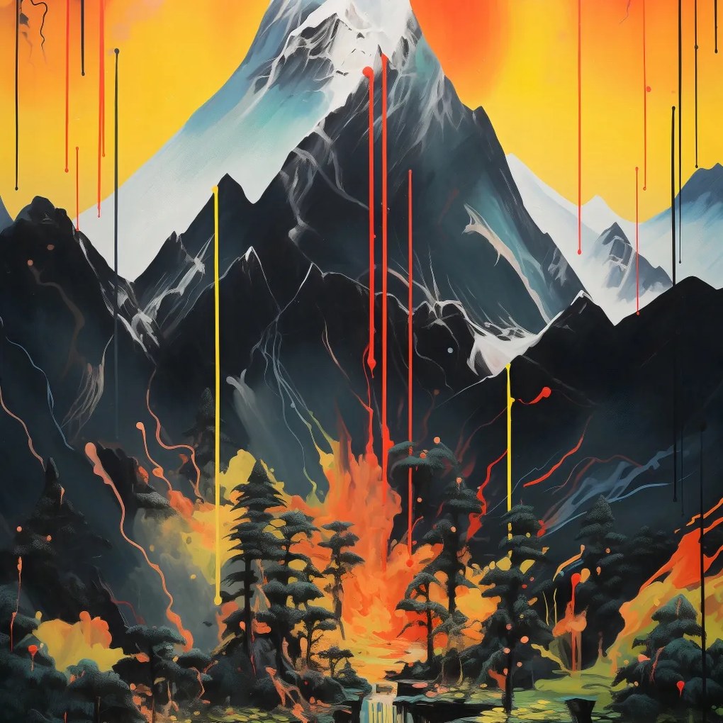 Poszter 70x70cm Hegyi alkímia