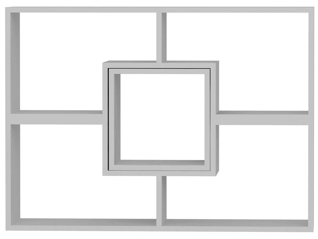 könyvespolc Beled - White