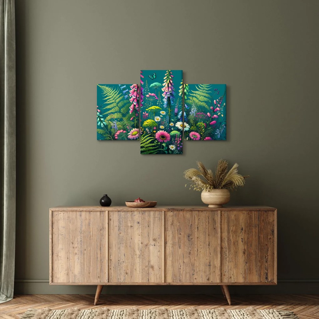 Kép - Mezei virágok (90x60 cm)