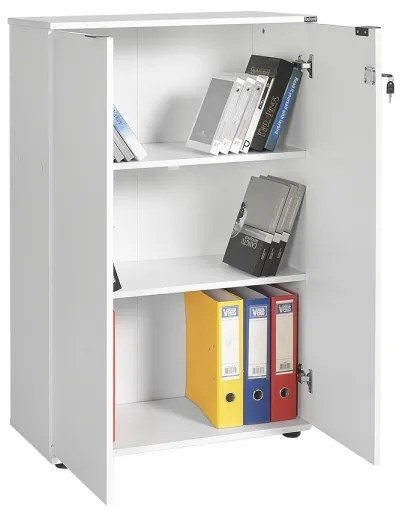 Szekrény 109x72 cm fehér