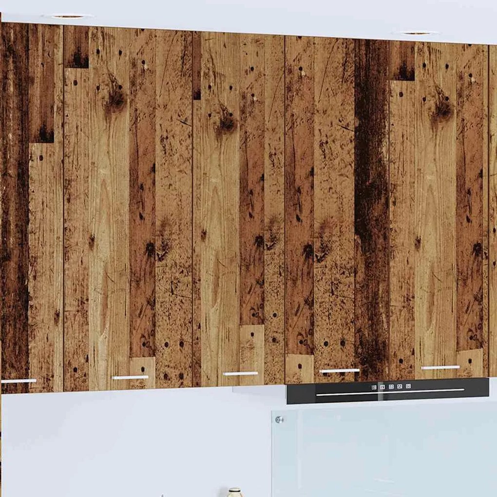 Függő szekrény polcokkal Riga Öreg fa 30 x 31 x 100 cm Faanyag