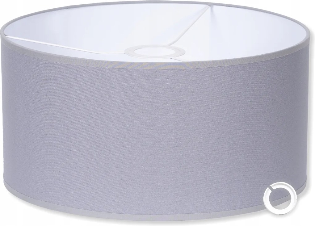 Lámpaernyő színes Acél 35/20cm hagyományos Henger Új