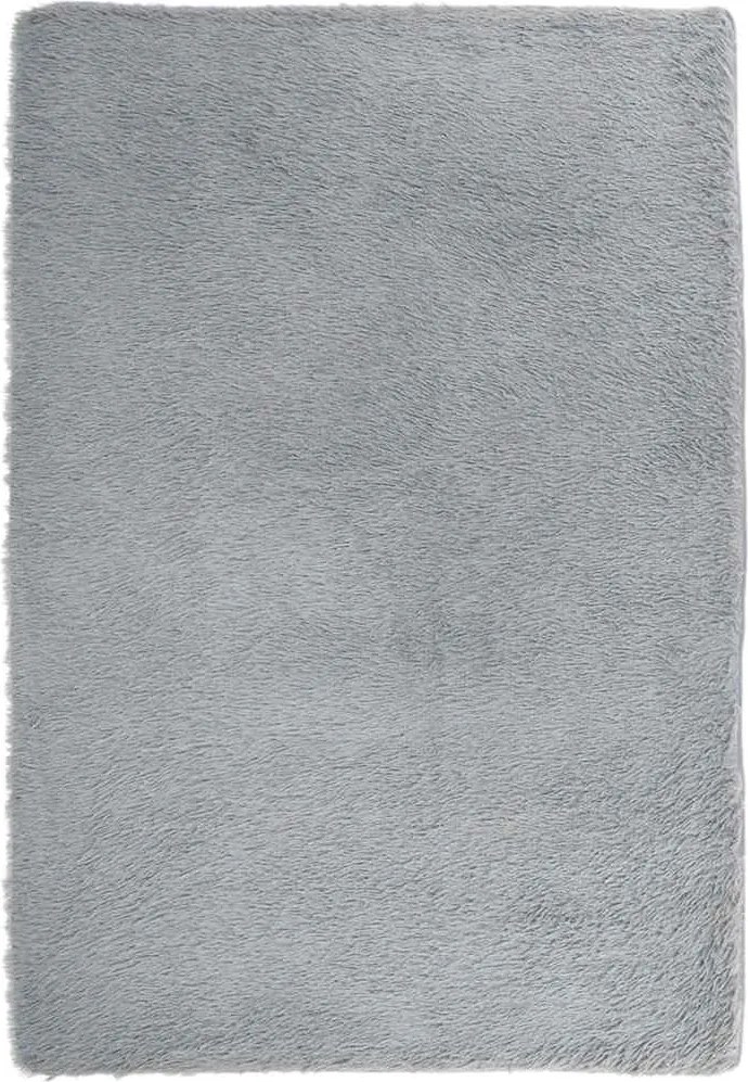 vidaXL világosszürke hosszú szálú NAVARRA bozontos szőnyeg 120x170 cm