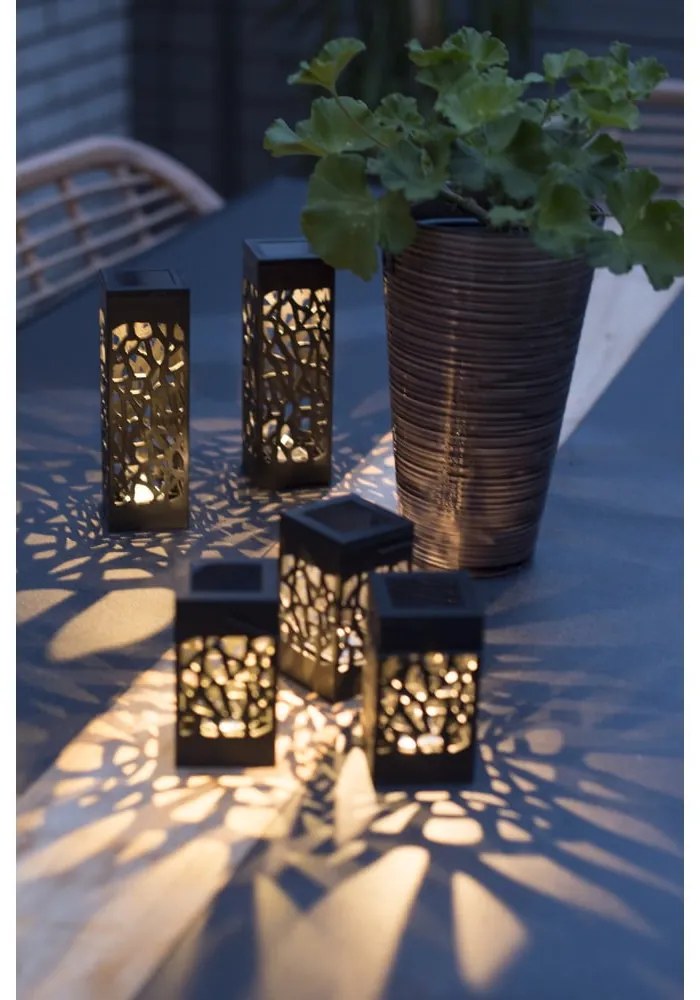 Izola 3 db napelemes függő LED lámpás, magasság 11 cm - Star Trading