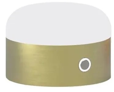 Ideal Lux MIGNON LED/5W/5V érintős asztali lámpa, 10 cm, CRI 90, réz