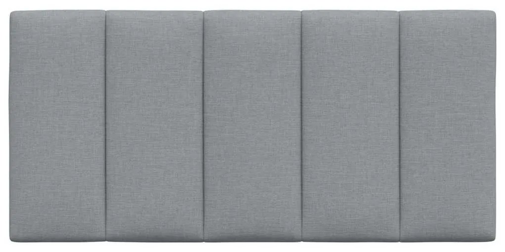 világosszürke szövet fejtámla párna Hanko 100 cm