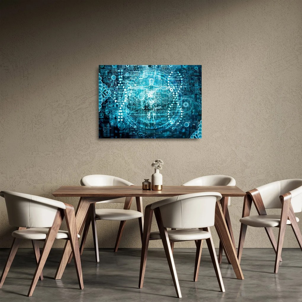Kép - Genetika (üvegen) (70x50 cm)