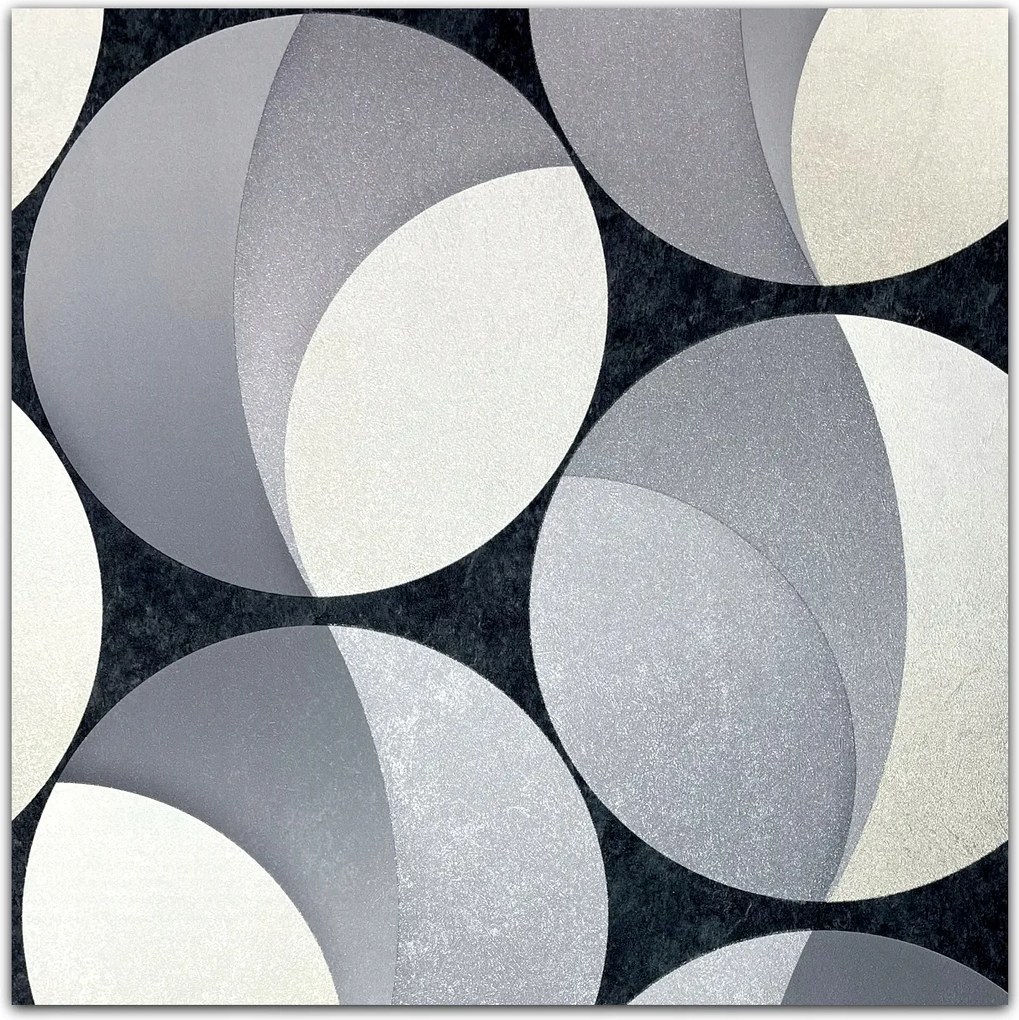 Háttérképek Geometriai Tapéta Kerekek 3D Fényes Vinil Sintra 511442 Kiárusítás