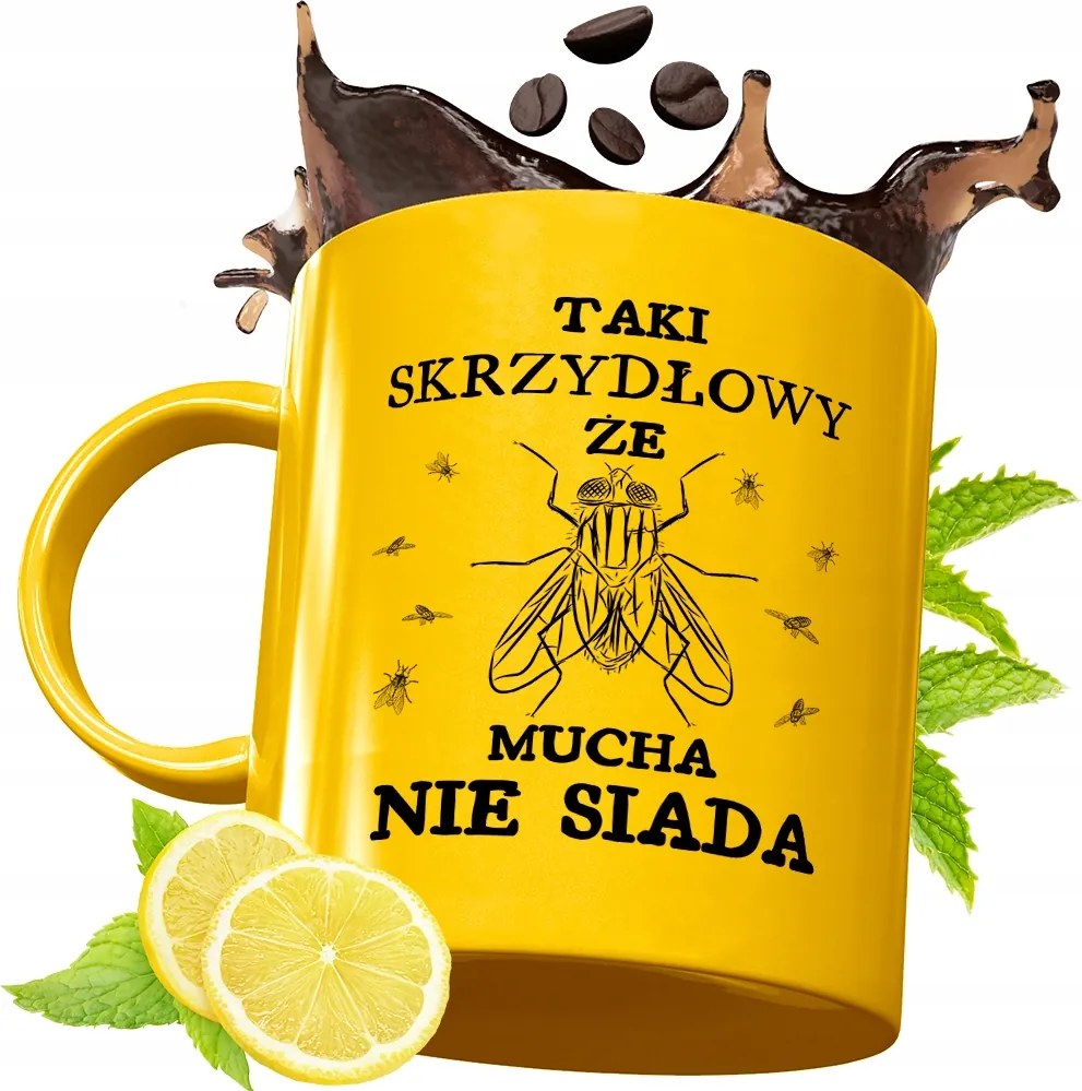 Prémium Arany Bögre Szárnyas Ajándék Nyomtatott Fotóval